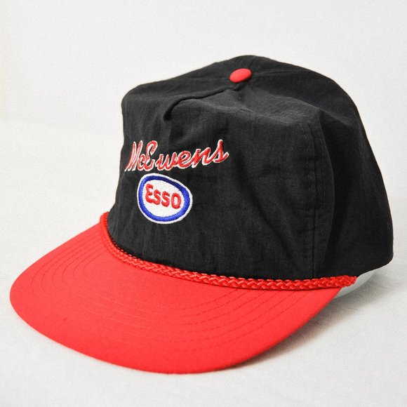 Vintage McEwen's Esso Snapback Hat - Picture 1 of 6